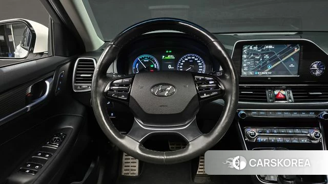 Hyundai Grandeur IG Hybrid 2018 Белый из Кореи, фото 3