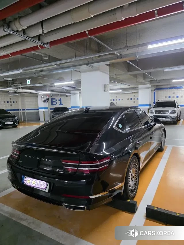 Genesis G80 (RG3) 2020 Черный из Кореи, фото 3