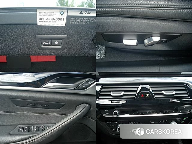 BMW 5 Series (G30) 2018 Небесно-голубой из Кореи, фото 3