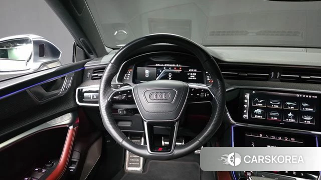 Audi S7 (4K) 2021 Белый из Кореи, фото 3