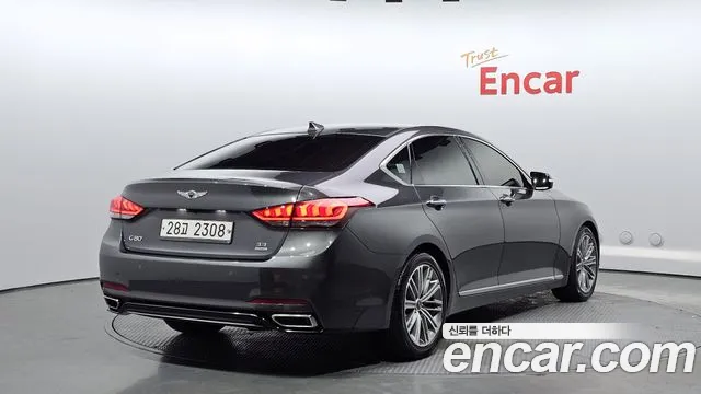 Genesis G80 2018 Серый из Кореи, фото 3