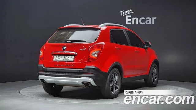 Ssangyong New Style Korando C 2018 Красный из Кореи, фото 3