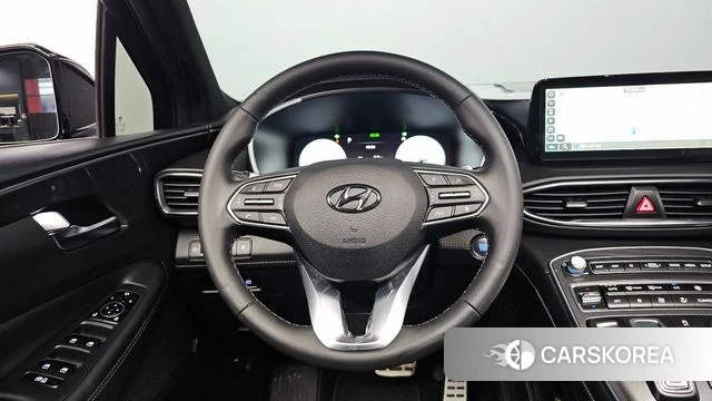 Hyundai The New Santa Fe 2022 Черный из Кореи, фото 3