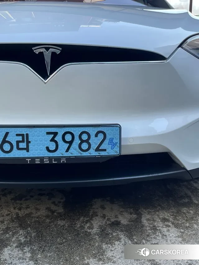 Tesla Model X 2020 Белый из Кореи, фото 3