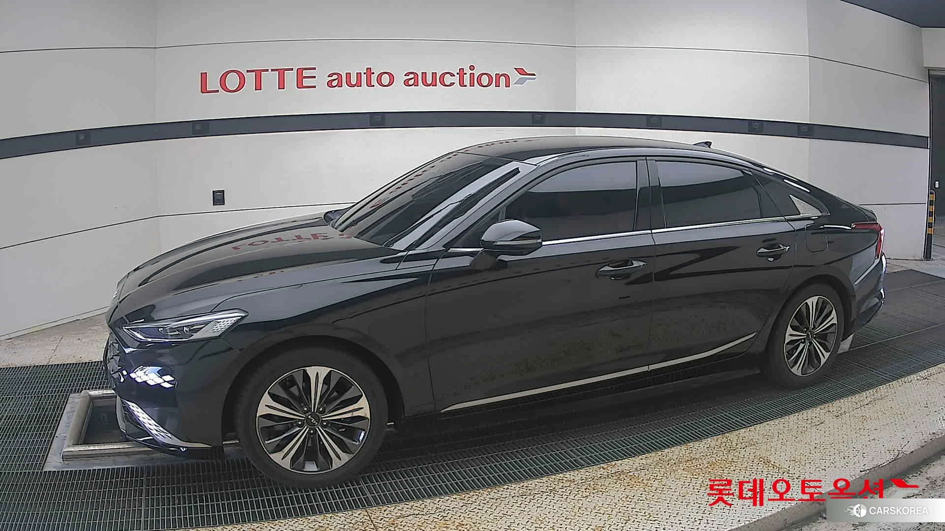 Kia K8 Hybrid 2022 Aurora Black Pearl из Кореи, фото 3