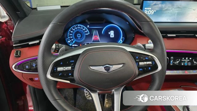 Genesis GV70 2021 Красный из Кореи, фото 3