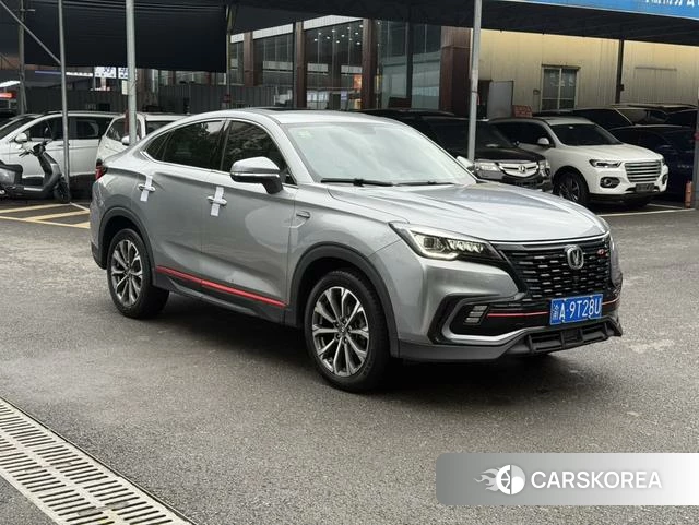 Chang'an CS85 COUPE 2021 Темно-серый из Китая, фото 3