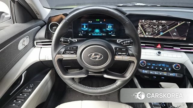 Hyundai Avante (CN7) 2021 Белый из Кореи, фото 3