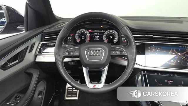 Audi Q8 (4M) 2023 Синий из Кореи, фото 3