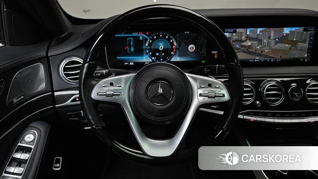 Mercedes-Benz S-Class W222 2020 Темно-зеленый из Кореи, фото 3