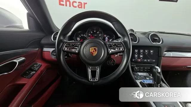 Porsche 718 Cayman 2018 Серебристо-серый из Кореи, фото 3