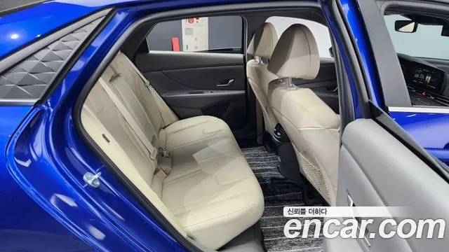 Hyundai The New Avante Hybrid (CN7) 2023 Синий из Кореи, фото 3