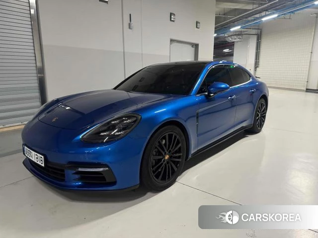Porsche Panamera (971) 2018 Синий из Кореи, фото 3