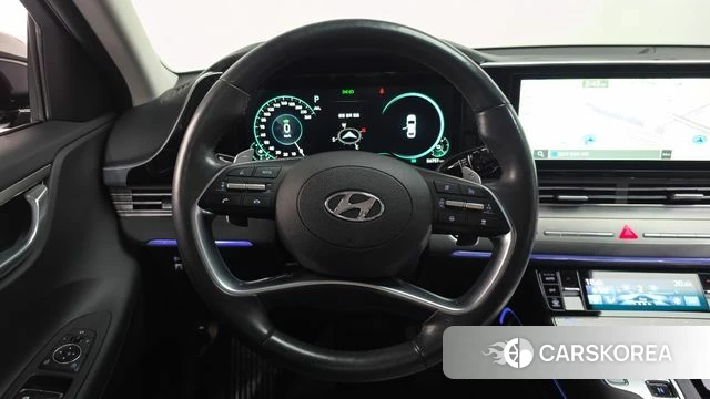 Hyundai The New Grandeur IG Hybrid 2021 Черный из Кореи, фото 3