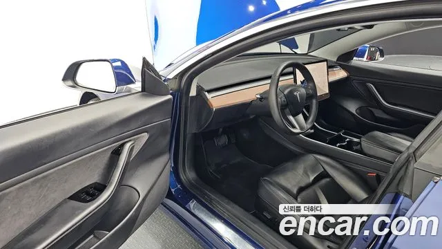 Tesla Model 3 2020 Синий из Кореи, фото 3