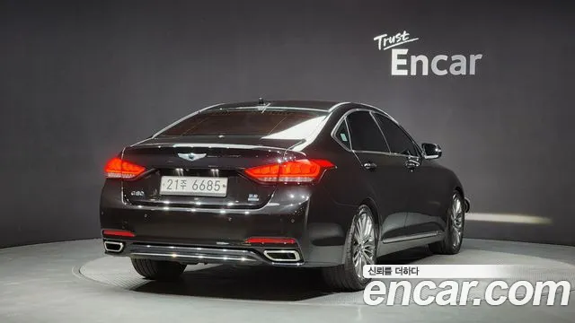 Genesis G80 2018 Черный из Кореи, фото 3