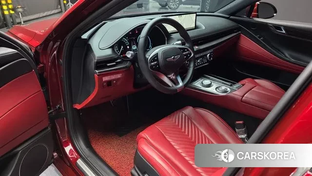 Genesis G80 (RG3) 2023 Красный из Кореи, фото 3