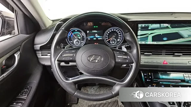 Hyundai The New Grandeur IG Hybrid 2021 Черный из Кореи, фото 3