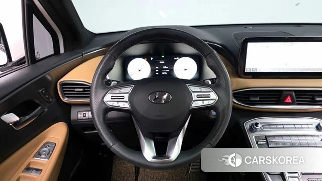 Hyundai The New Santa Fe 2021 Белый из Кореи, фото 3