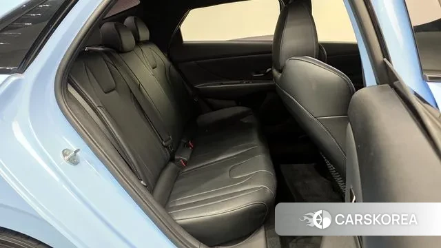 Hyundai Avante (CN7) 2022 Небесно-голубой из Кореи, фото 3