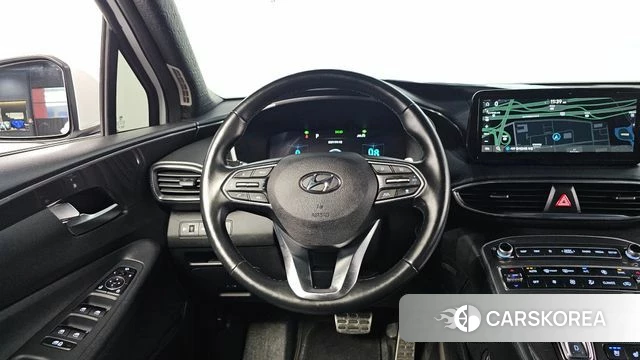 Hyundai The New Santa Fe 2021 Серебристо-серый из Кореи, фото 3