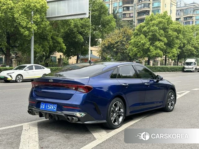 Kia K5 2021 Синий из Китая, фото 3