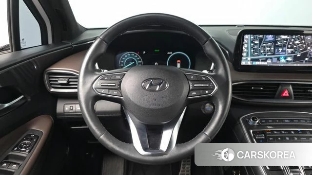 Hyundai The New Santa Fe 2021 Белый из Кореи, фото 3