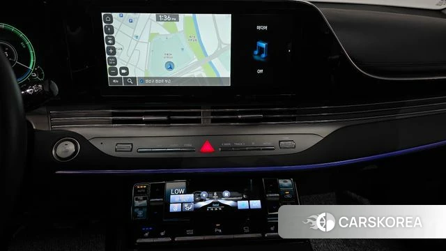 Hyundai The New Grandeur IG Hybrid 2022 Белый из Кореи, фото 3