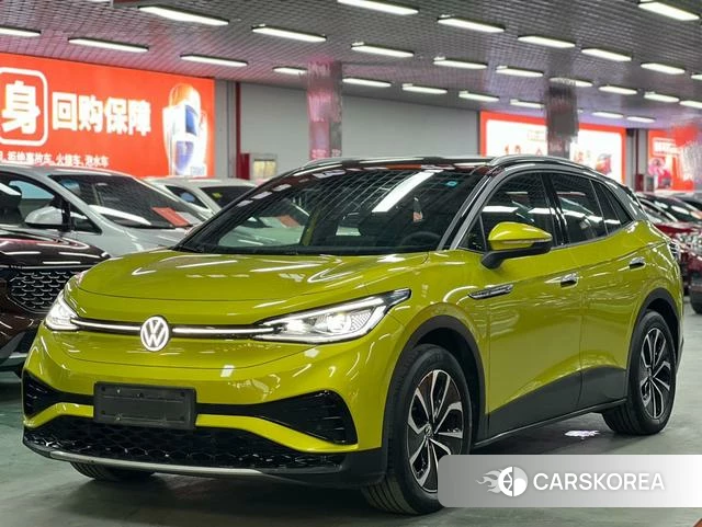 Volkswagen ID.4 X 2021 Желтый из Китая, фото 3