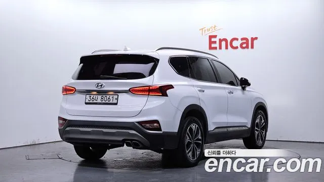 Hyundai Santa Fe TM 2018 Белый из Кореи, фото 3