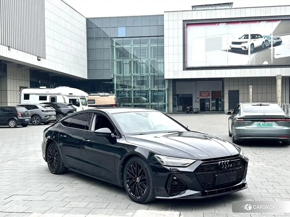 Audi A7 2021 Черный из Китая, фото 3