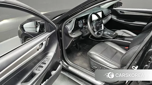 Hyundai The New Grandeur IG Hybrid 2021 Черный из Кореи, фото 3