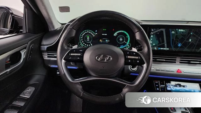 Hyundai The New Grandeur IG Hybrid 2020 Черный из Кореи, фото 3