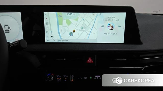 Kia EV6 2021 Черный из Кореи, фото 3