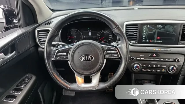 Kia Sportage The Bold 2021 Черный из Кореи, фото 3