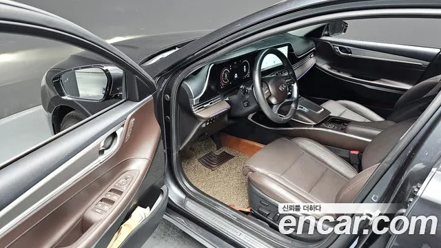 Hyundai The New Grandeur IG Hybrid 2020 Серый из Кореи, фото 3