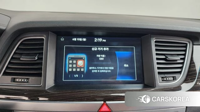 Genesis G80 2019 Черный из Кореи, фото 3