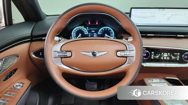 Genesis GV70 2021 Темно-зеленый из Кореи, фото 3
