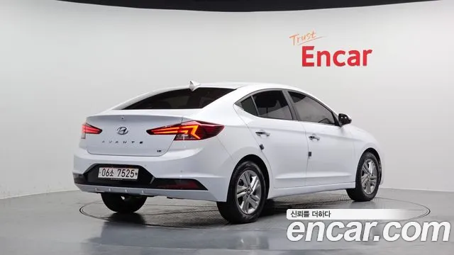 Hyundai The New Avante AD 2019 Белый из Кореи, фото 3