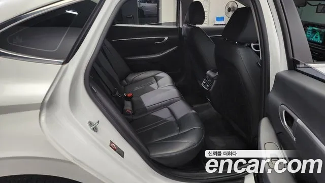 Hyundai Sonata Hybrid (DN8) 2020 Белый из Кореи, фото 3