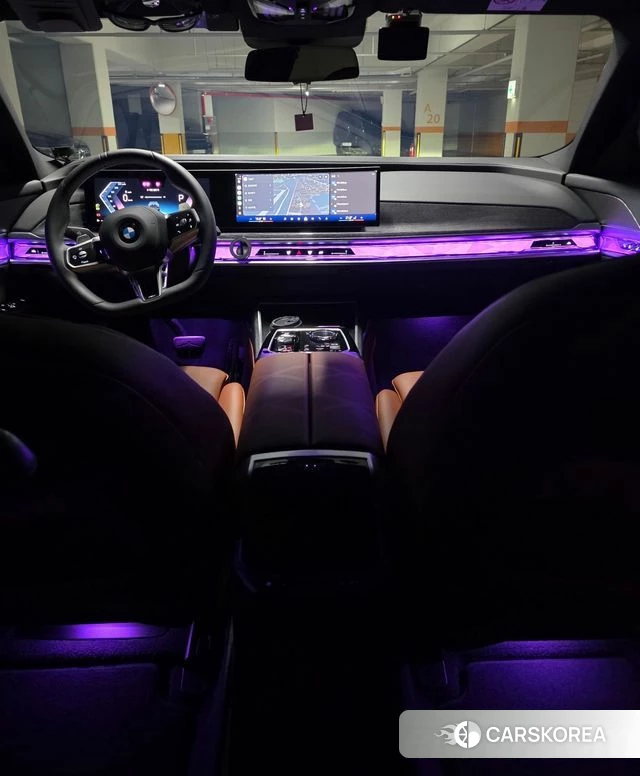 BMW 7 Series (G70) 2025 Черный из Кореи, фото 3