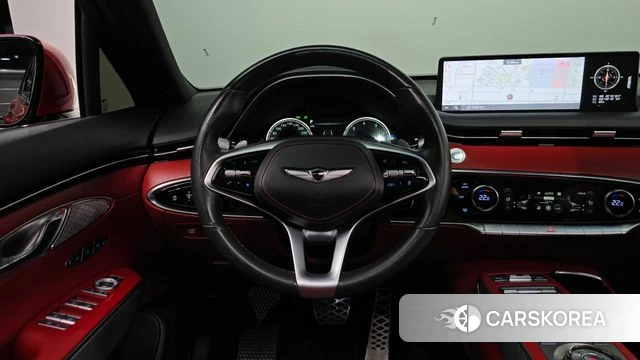 Genesis GV70 2021 Красный из Кореи, фото 3