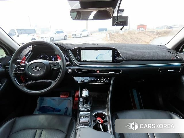 Hyundai Sonata (DN8) 2019 Белый из Кореи, фото 3