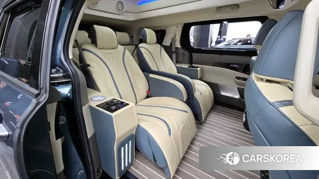 Kia Carnival 4th generation 2020 Небесно-голубой из Кореи, фото 3