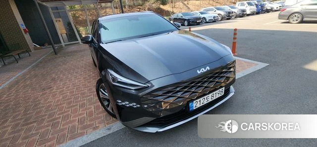 Kia K8 Hybrid 2023 Серый из Кореи, фото 3