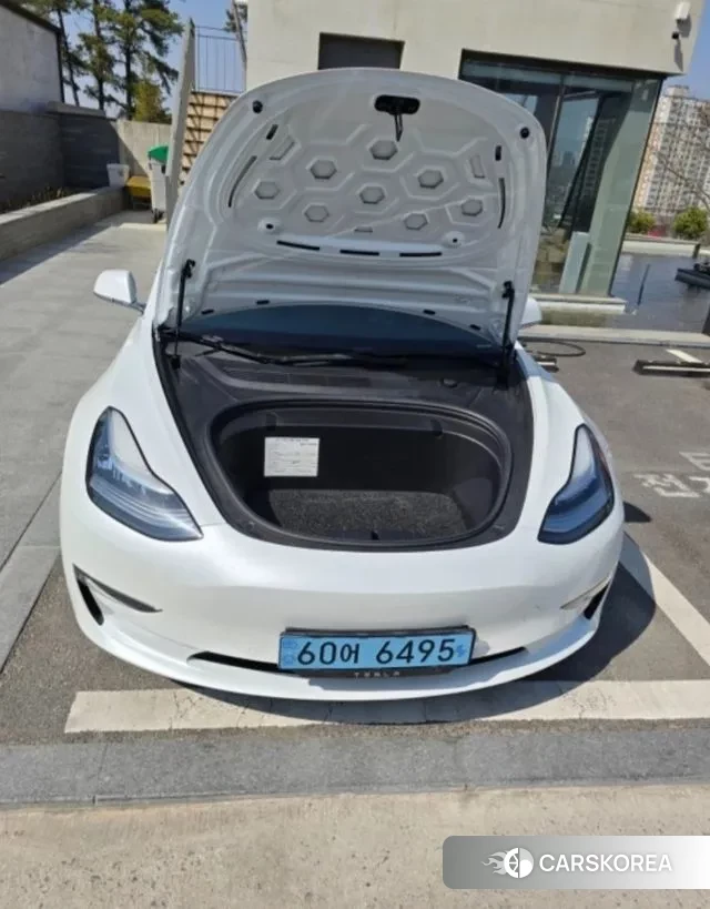 Tesla Model 3 2020 Белый из Кореи, фото 3