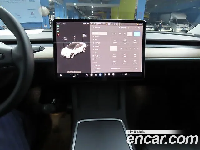 Tesla Model Y 2021 Белый из Кореи, фото 3