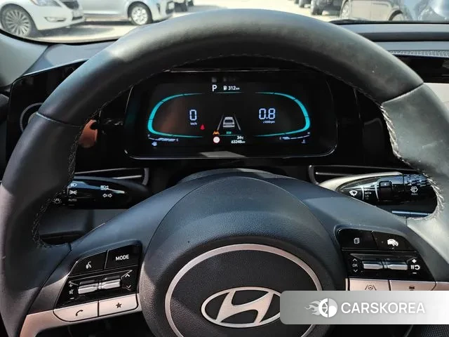 Hyundai The New Avante (CN7) 2023 Белый из Кореи, фото 3