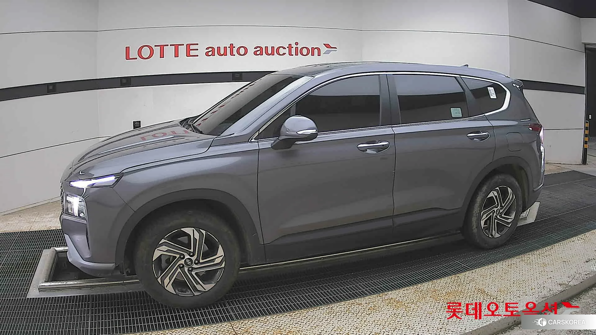 Hyundai Santa Fe 2022 Magnetic Grey Metallic из Кореи, фото 3