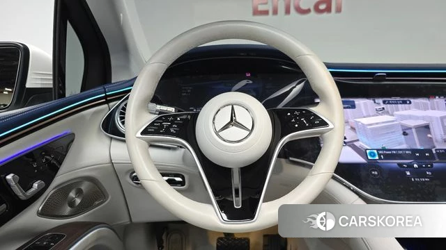 Mercedes-Benz EQS SUV X296 2023 Белый из Кореи, фото 3